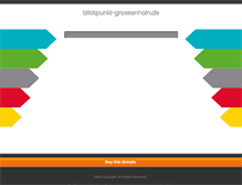 Tablet Screenshot of blickpunkt-grossenhain.de